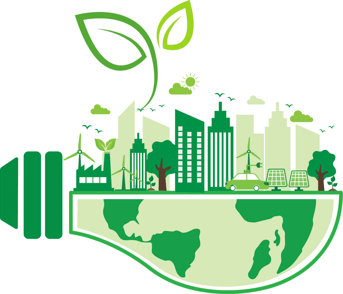 green image background