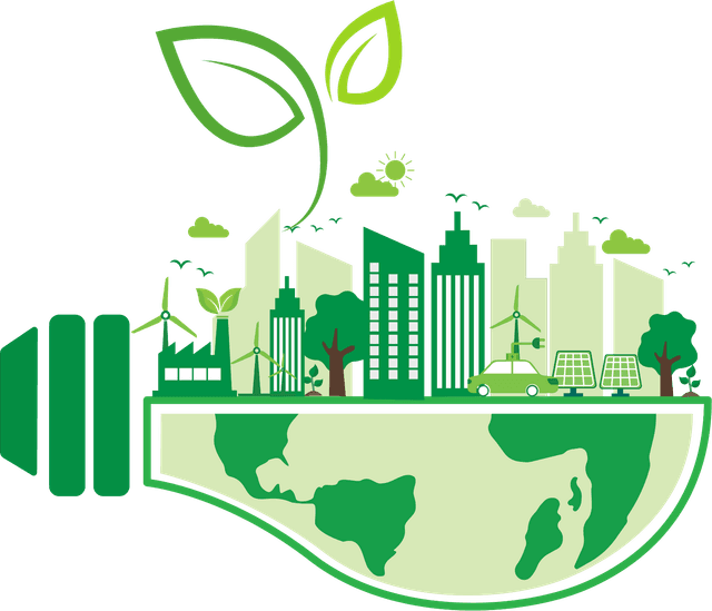 green image background